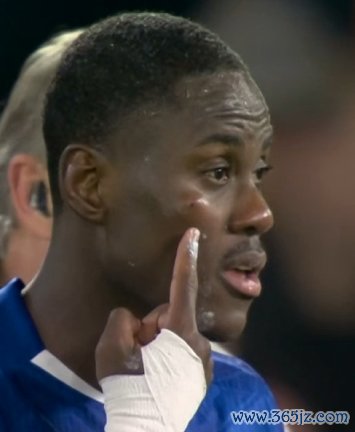 行为握住！因卡皮耶肘击查洛巴面部染黄，后者脸部皆肿了